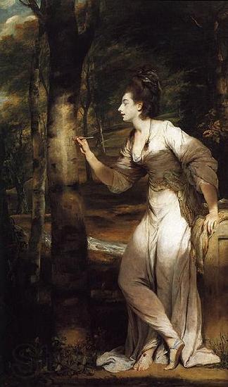 Sir Joshua Reynolds Mrs Richard Bennett Lloyd Norge oil painting art